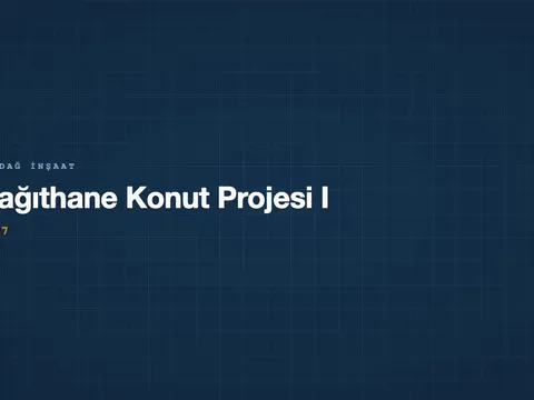Kağıthane Konut Projesi I